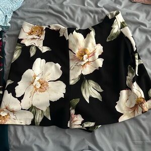 Nordstrom Leith floral shorts